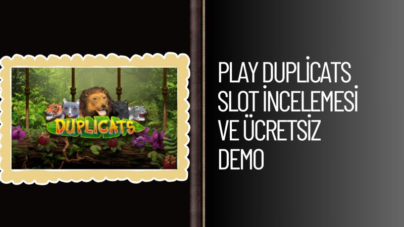 Play Duplicats Slot incelemesi Ve Ücretsiz Demo